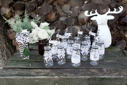 black and white 3rd birthday