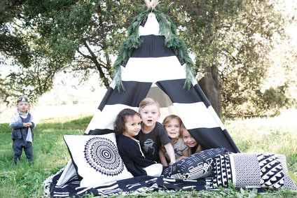 black and white 3rd birthday