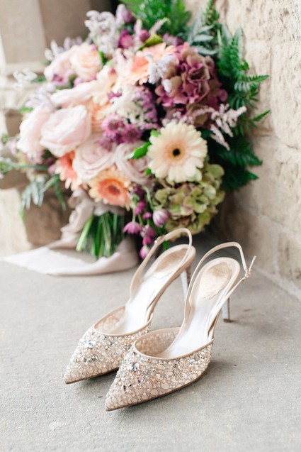 Rene Caovilla bridal shoes