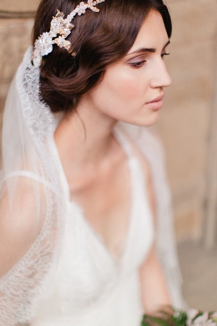 Jannie Baltzer bridal headpiece