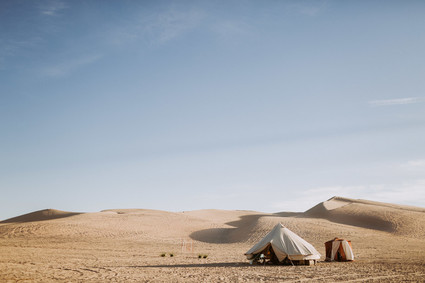 Nomadic desert caravan wedding inspiration