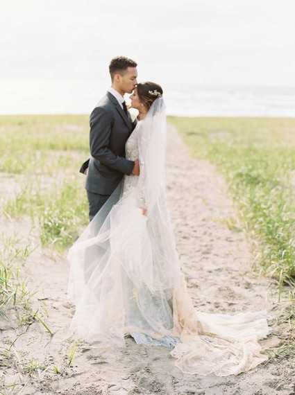 Melinda Rose Design wedding veil