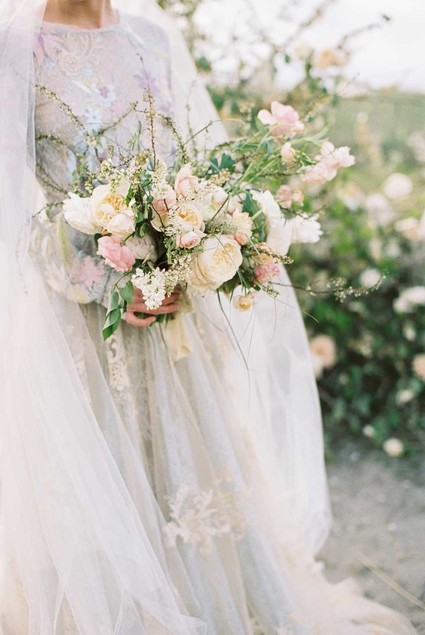 Romantic bridal bouquet