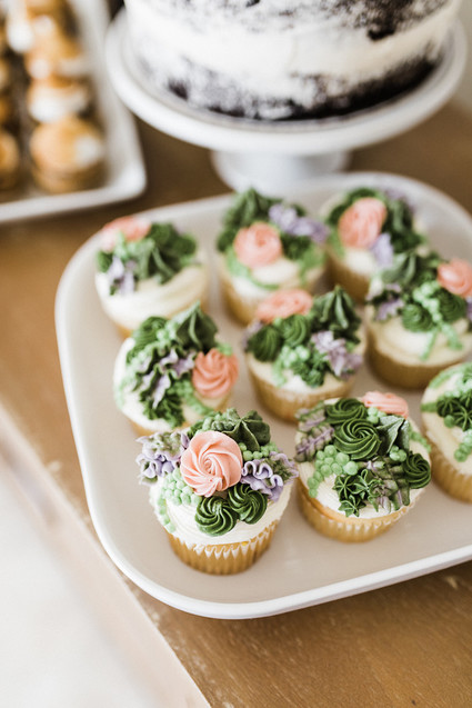 succulent cupcakes Inspiration