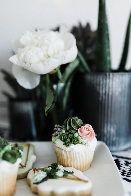 succulent cupcakes Inspiration