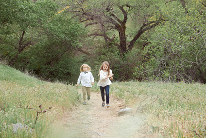 Family photos at Wind Wolves Preserve