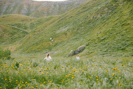 Family photos at Wind Wolves Preserve