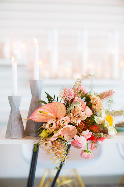 Spring wedding flowers