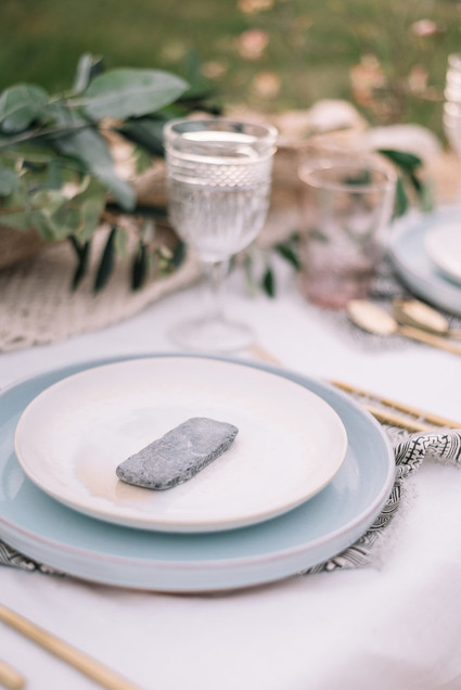 Rustic place setting