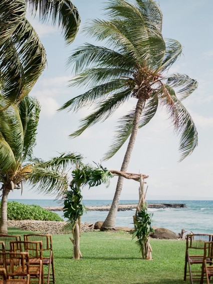 Maui wedding at Olowalu Plantation House Inspiration