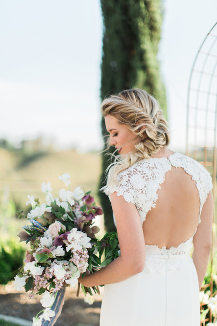 Wine country wedding