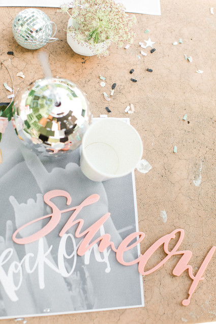 Boho rock n' roll kids birthday party