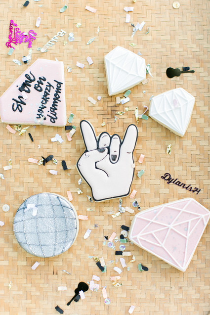 Boho rock n' roll kids birthday party