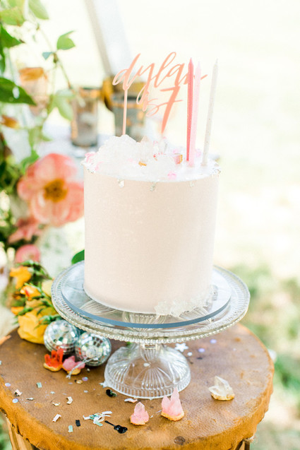 Boho rock n' roll kids birthday party