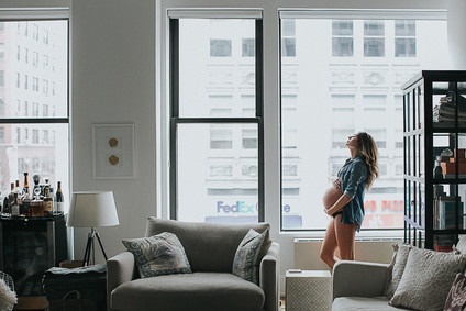 Gramercy Park maternity photos