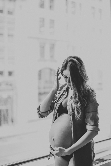 Gramercy Park maternity photos
