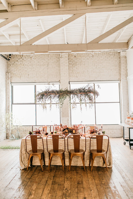Modern tablescape