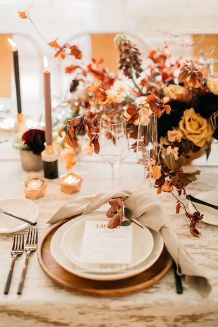 Modern place setting Inspiration