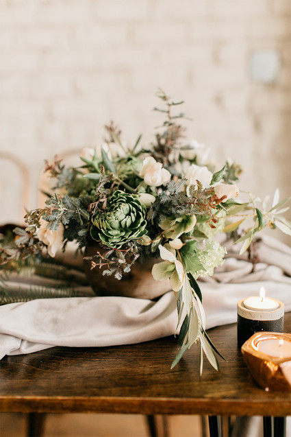 Green florals