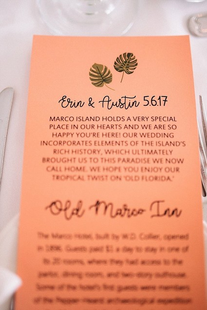 Wedding program Inspiration