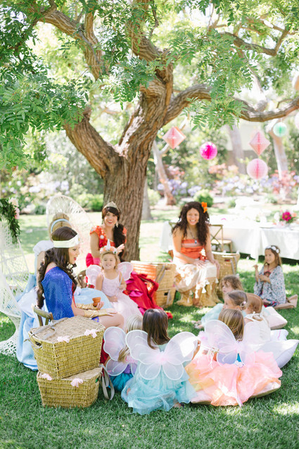 Fairy princess birthday party