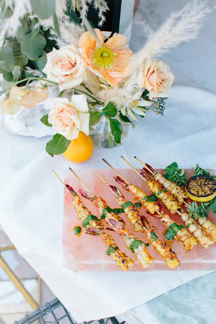shrimp skewers