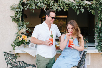 Summer outdoor entertaining with Crate and Barrel Wedding Inspiration