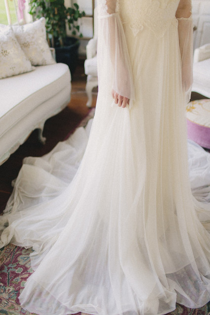 Romantic wedding dress