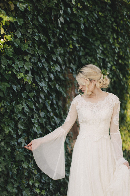 Romantic wedding dress