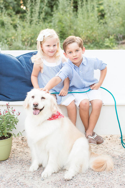 4th of July kids styled shoot