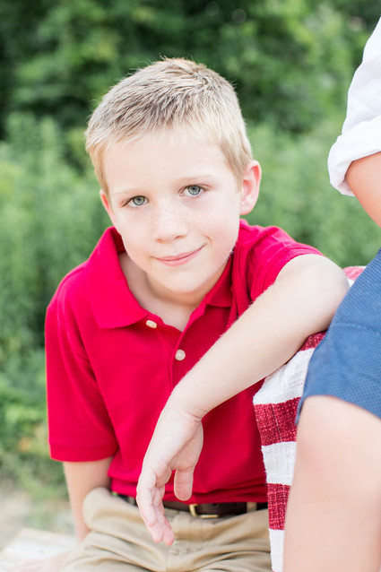 4th of July kids styled shoot