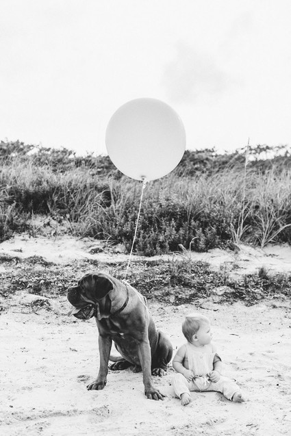 Summery matching sibling photos on the beach
