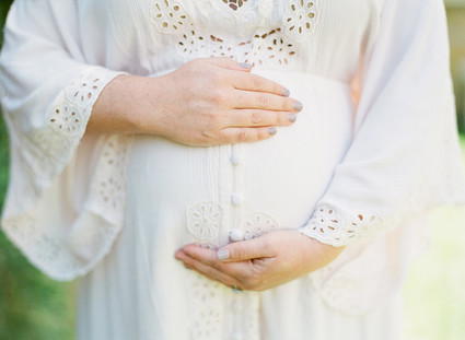 Pretty, rustic baby shower