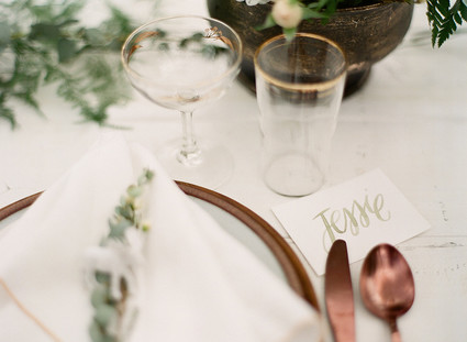 Pretty, rustic baby shower