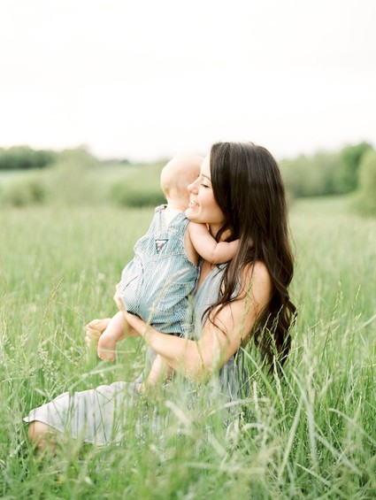 Prairie mother-son photos