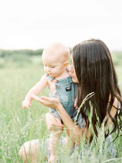 Prairie mother-son photos