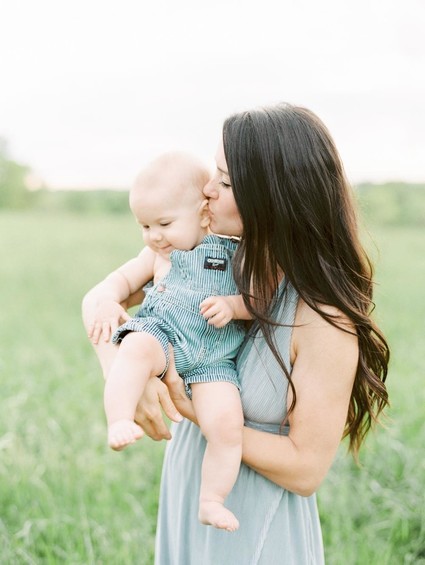 Prairie mother-son photos