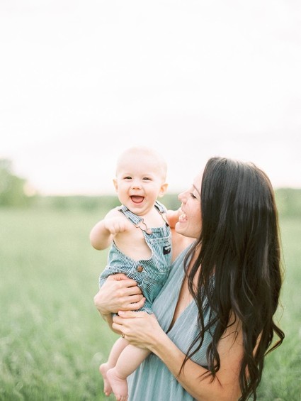 Prairie mother-son photos