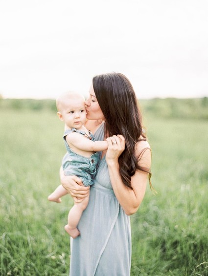 Prairie mother-son photos