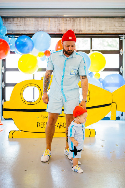 The Life Aquatic 1st birthday party