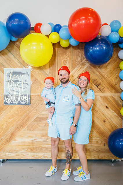 The Life Aquatic 1st birthday party