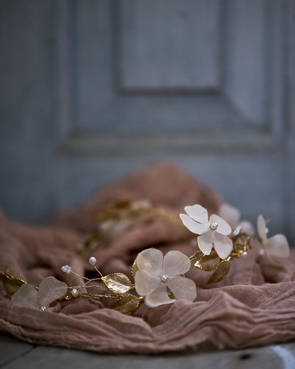 floral hairpiece
