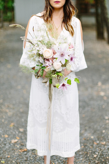 romantic bridal bouquet