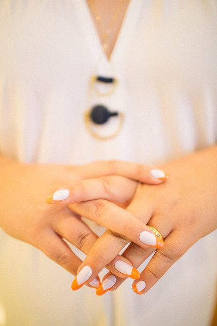 bridal nail polish Inspiration