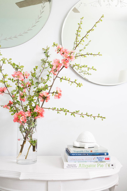 Neutral white nursery design