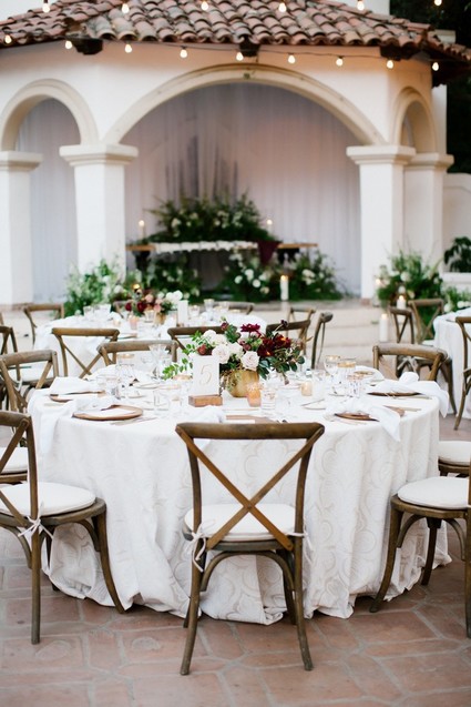 Elegant rustic wedding venue in California