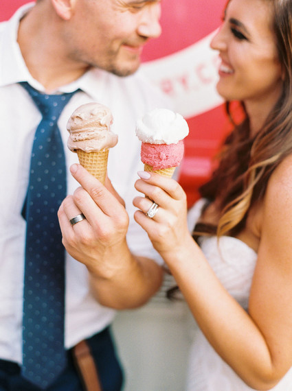 Ice truck for wedding