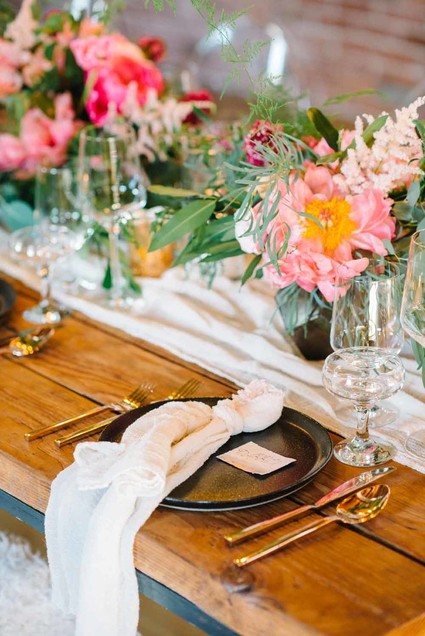 coral peony wedding ideas