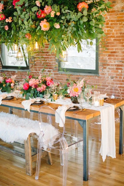 coral peony wedding ideas
