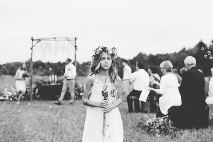 Earthy summer wedding in Michigan